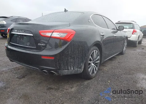 2016 Maserati Ghibli из США, поврежденный, VIN ZAM57XSA8G1171336